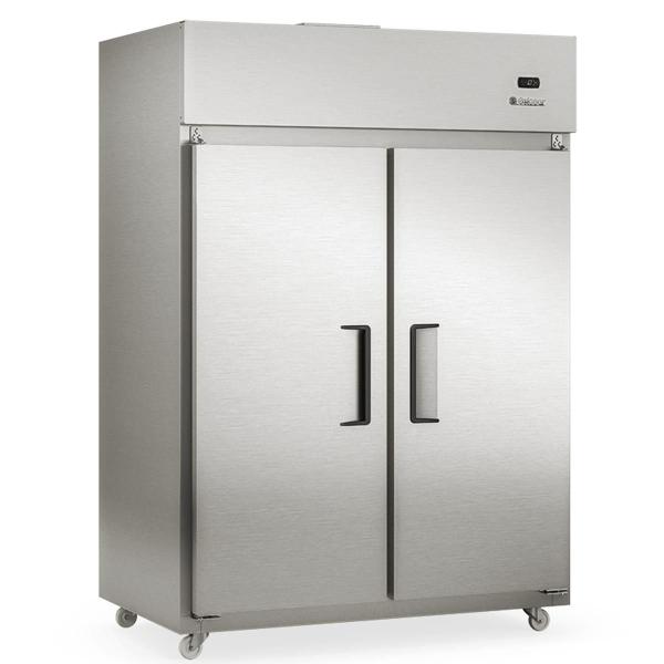 Imagem de Refrigerador Comercial GRCR-2P TI Gelopar - 2 Portas 1421L Aço Revestido com Película Tipo Inox  Temperatura 0 a +7C