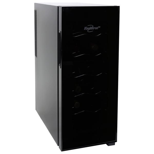 Imagem de Refrigerador de vinho Koolatron 12 garrafas termoelétrico preto