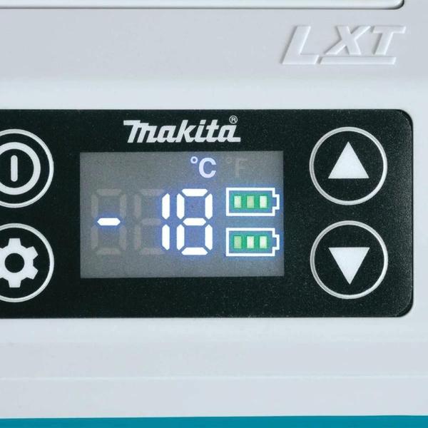 Imagem de Refrigerador e Aquecedor Sem Fio 18V Com Cinto de Ombro Adaptador CA Cabo 12V DCW180Z Makita