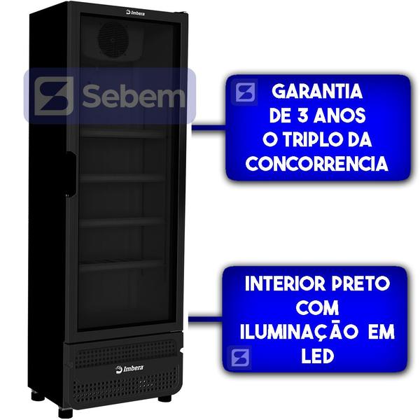 Imagem de Refrigerador Expositor Bebidas Vertical 410L Porta de Vidro