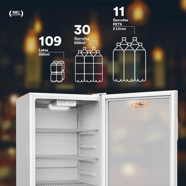 Imagem de Refrigerador Expositor Vertical 124L Eco Gelo Branco EEV120B 220V - EOS