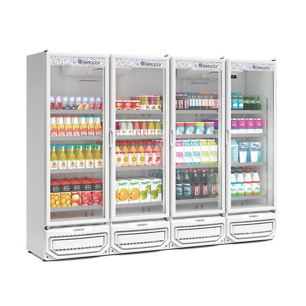 Imagem de Refrigerador Expositor Vertical 1950 Litros Branco 220V Gelopar GCVR-1950