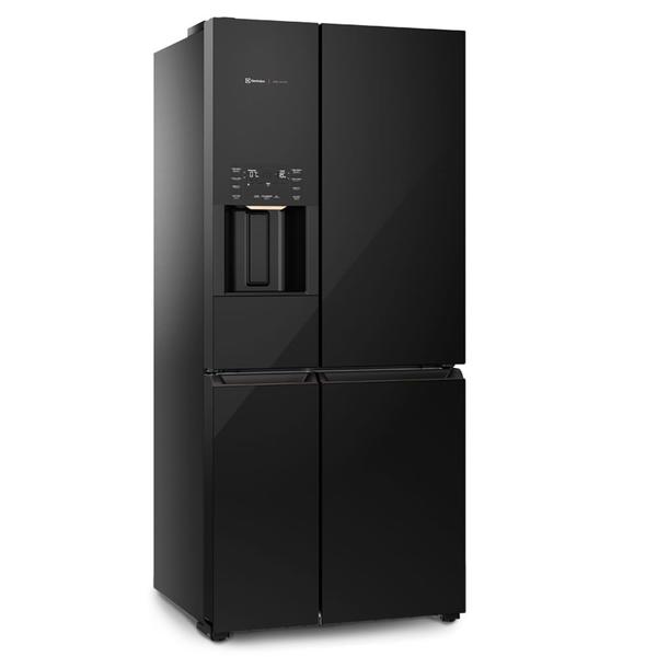 Imagem de Refrigerador French Door Pro Series Electrolux de 04 Portas Frost Free com 541 Litros FlexiSpace Black - IQ8IB