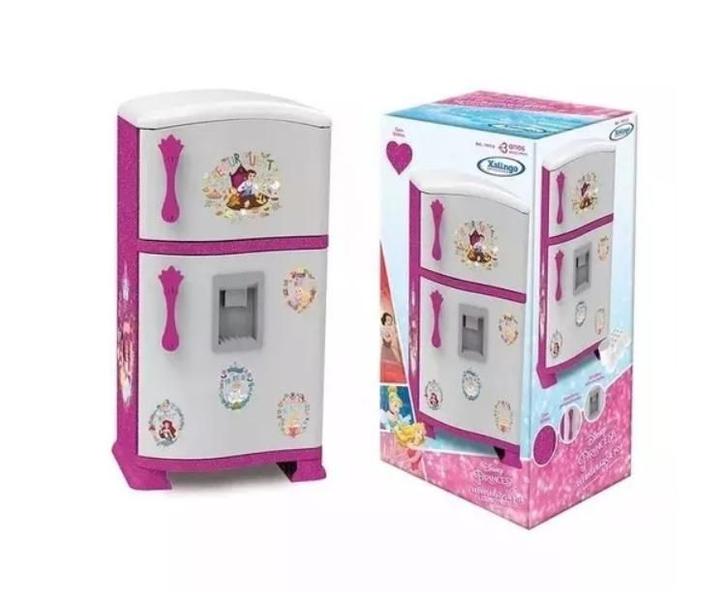 Imagem de Refrigerador geladeira infantil princesa pop Xalingo