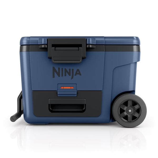 Refrigerador Ninja FrostVault 45L com rodas com zona seca azul
