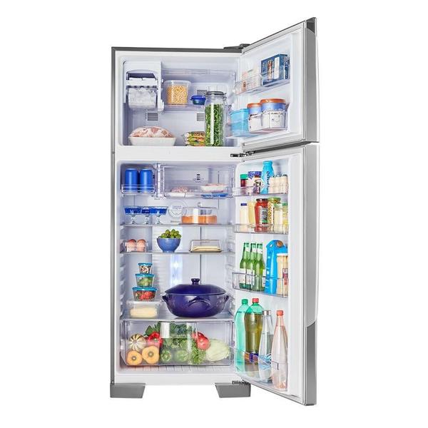 Imagem de Refrigerador Panasonic 435 Litros 2 Portas com Freezer em Cima Aço Escovado BT50BD3XA 220V