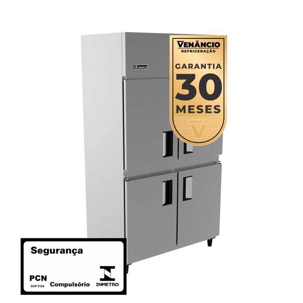 Refrigerador Vertical 4 Portas VRV4P Venâncio Imagem de Refrigerador Vertical 4 Portas VRV4P Venâncio