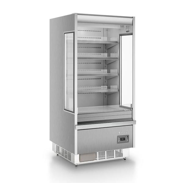 Imagem de Refrigerador Vertical Aberto 687 Litros Inox 220V Gelopar GSTO-900