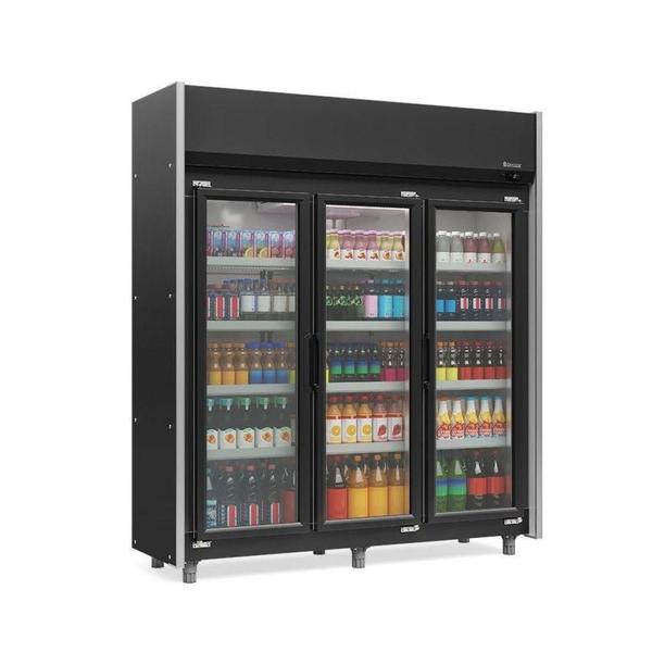 Imagem de Refrigerador Vertical Auto Serviço 1200 Litros 3 Portas Gelopar Geas-3p  220v