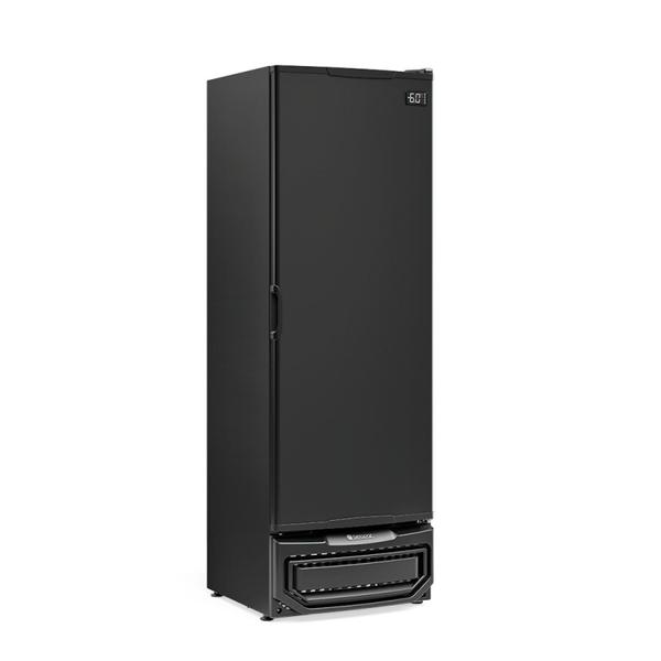 Imagem de Refrigerador Vertical Carnes e Bebidas 450 Litros Porta Cega GCBC-45C PR Gelopar Preto 220v