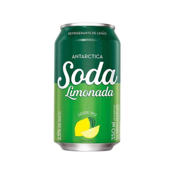 Imagem de Refrigerante Antarctica Soda Lata 350ML