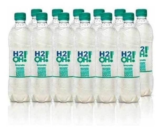 Imagem de Refrigerante Baixa Caloria H2Oh Limão Limoneto 12Un 500Ml