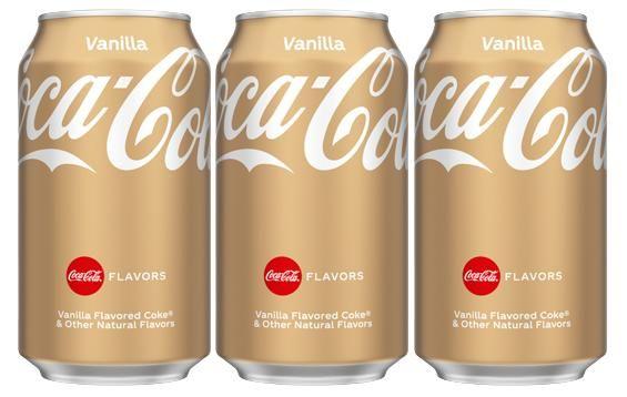 Imagem de Refrigerante Coca Cola Baunilha Vanilla Caixa 3 Latas 355Ml