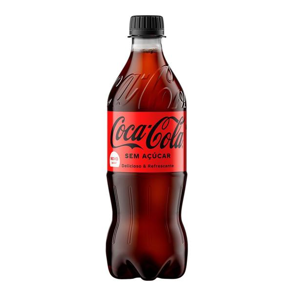 Imagem de Refrigerante Coca Cola Sem Açúcar 600ml