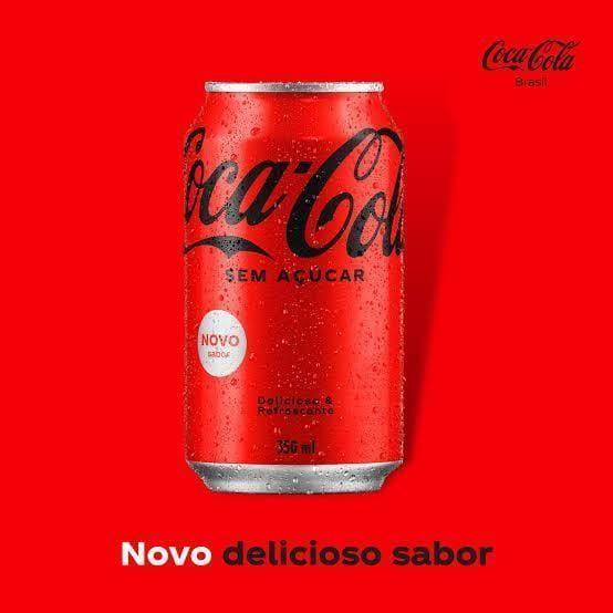 Imagem de Refrigerante Coca Cola Sem Açucar Lata 350Ml (12 Latas)