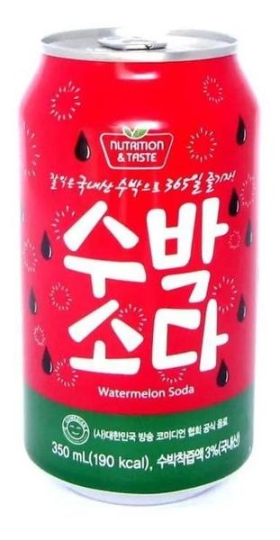 Imagem de Refrigerante Coreano Sabor Melancia 350ml