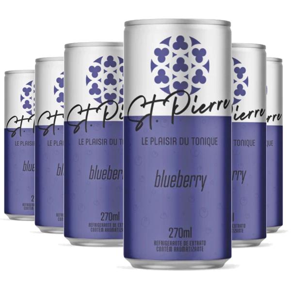 Imagem de Refrigerante de Blueberry ST PIERRE 270ml (6 unidades)