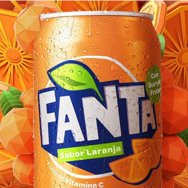 Imagem de Refrigerante Fanta Laranja 350Ml (12 Latas)