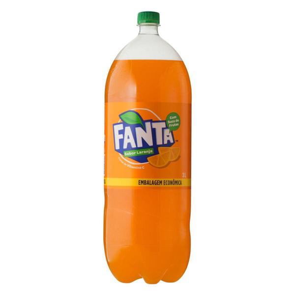 Imagem de Refrigerante FANTA Laranja Garrafa 3 Litros