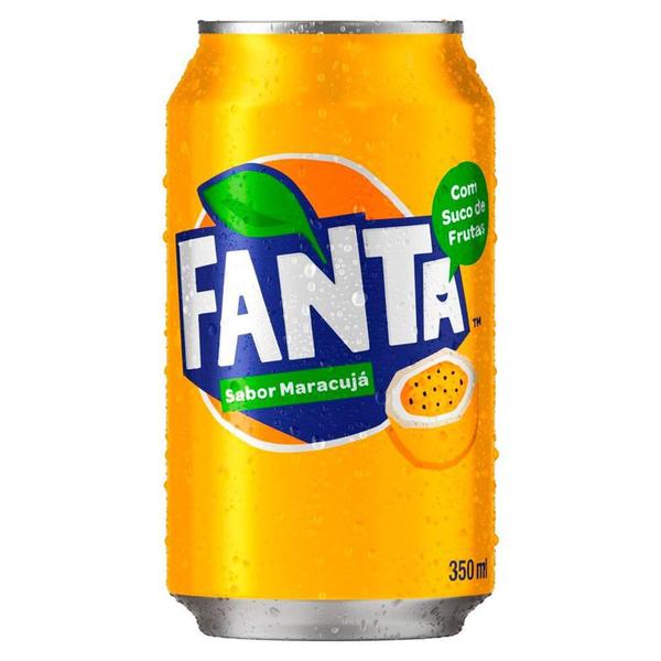 Imagem de Refrigerante Fanta Maracujá Lata 350ml