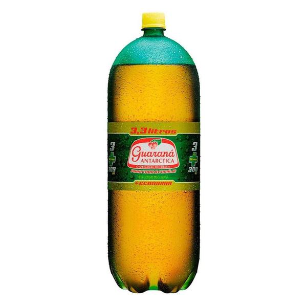 Refrigerante Guaraná Antarctica 3,3L - Guaraná Antárctica Imagem de Refrigerante Guaraná Antarctica 3,3L