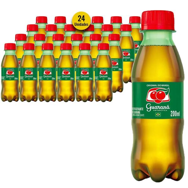 Imagem de Refrigerante Guaraná Antarctica Pet 200Ml (24 Unidades)