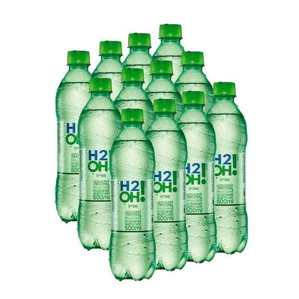 Imagem de Refrigerante H2O Limão 500Ml Pack (24 Unidades)