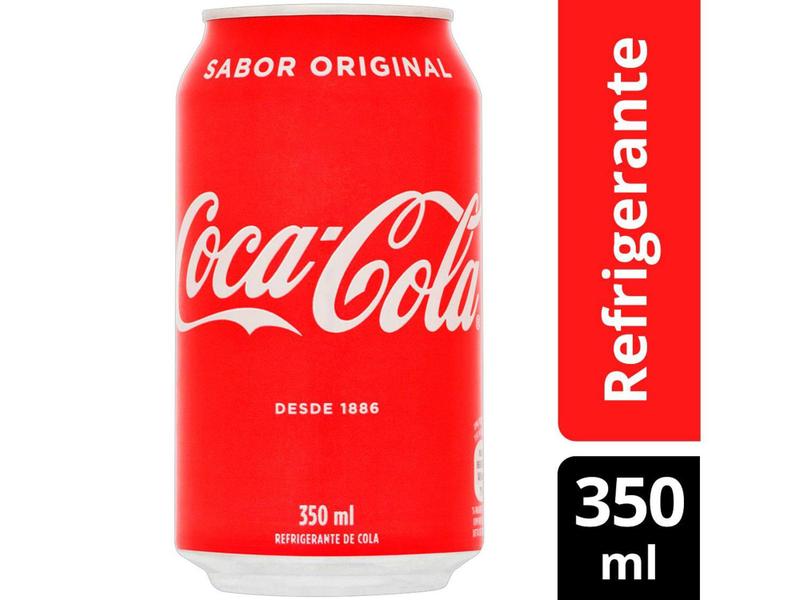 Imagem de Refrigerante Lata Coca-Cola Original 350ml