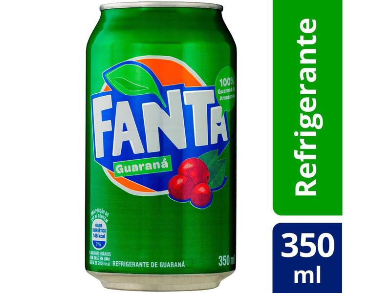 Imagem de Refrigerante Lata Fanta Guaraná 350ml