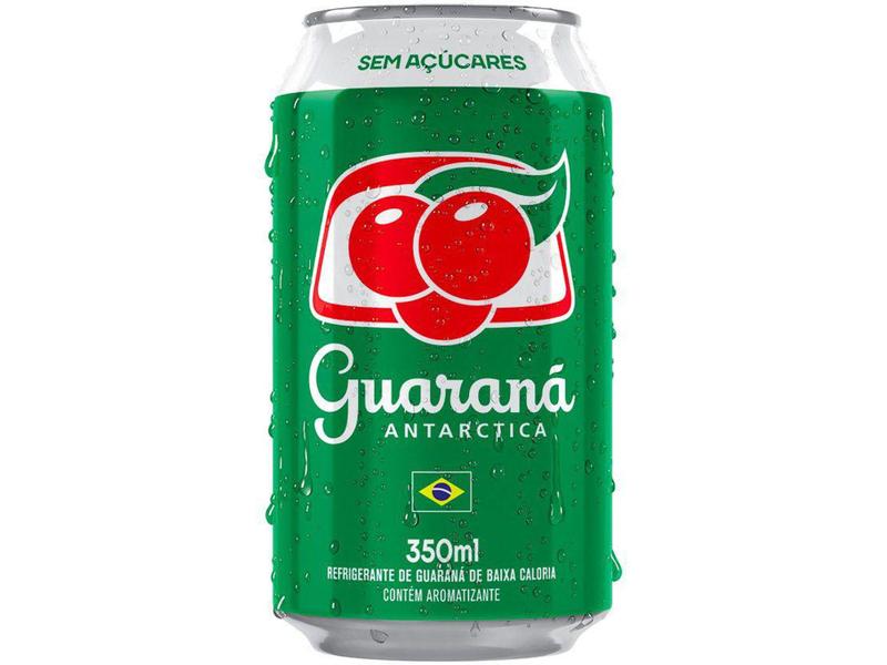 Imagem de Refrigerante Lata Guaraná Antarctica Zero Diet - 12 Unidades 350ml