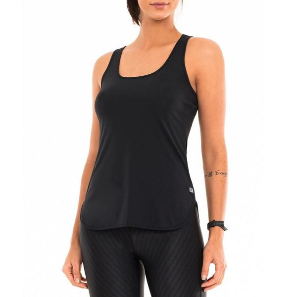 Imagem de Regata Alto Giro Skin Fit Alongada Academia Feminina 101602