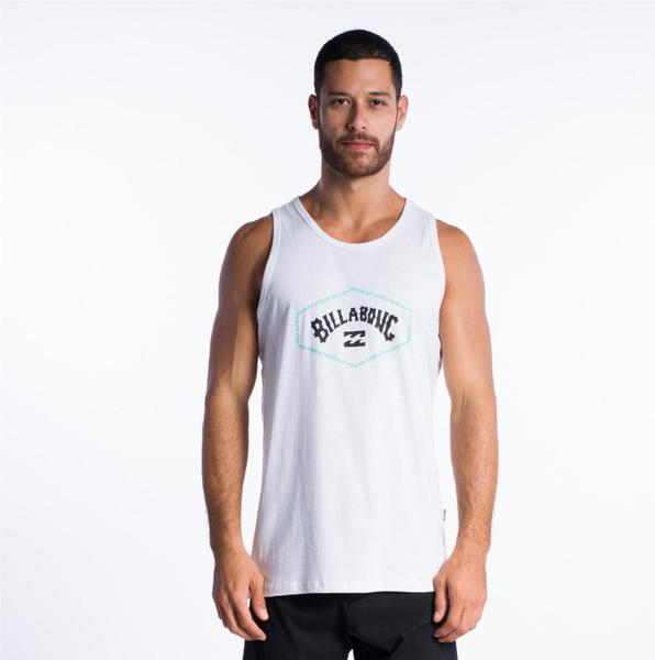 Regata Billabong B481A0086 Exit Arch - Branco Imagem de Regata Billabong B481A0086 Exit Arch - Branco