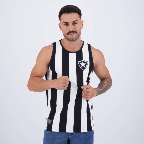 Imagem de Regata Botafogo Retro 1962 Home Listrada