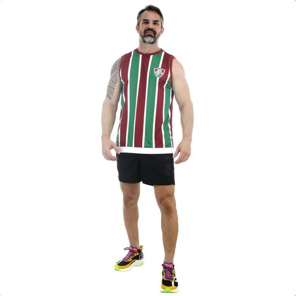 Imagem de Regata Braziline Fluminense Division Vermelho e Verde - Masculino