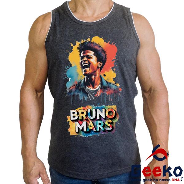 Regata Bruno Mars 100% Algodão Bruninho Live in Brazil 2024 Brasil Camiseta Regata Geeko 01 Imagem de Regata Bruno Mars 100% Algodão Bruninho Live in Brazil 2024 Brasil Camiseta Regata Geeko 01