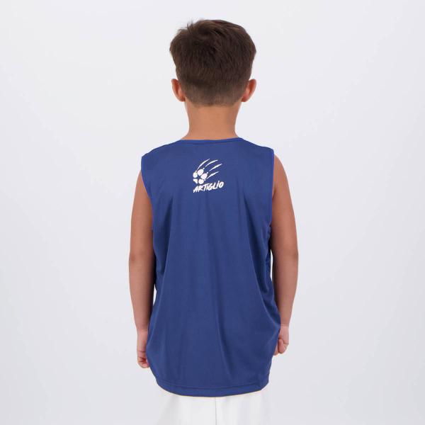 Imagem de Regata Cruzeiro Lift Infantil Marinho