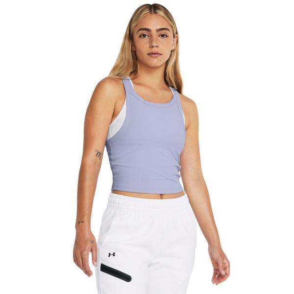 Imagem de Regata de Treino Feminina Under Armour Meridian Cropped