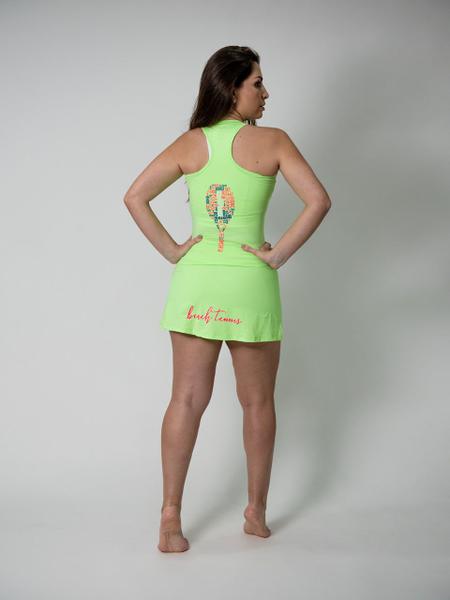 Imagem de Regata Dry Cool Feminina Raquete Verde Neon