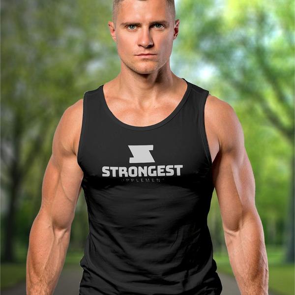 Imagem de Regata Dry Fit UV Strongest Treino Academia Masculina