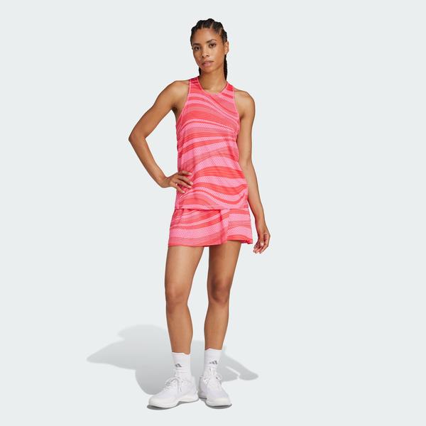 Regata Estampada Club Tennis Climacool - Adidas Imagem de Regata Estampada Club Tennis Climacool