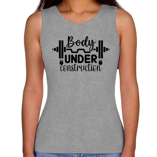 Imagem de Regata Feminina Body Under Construction - Foca na Moda