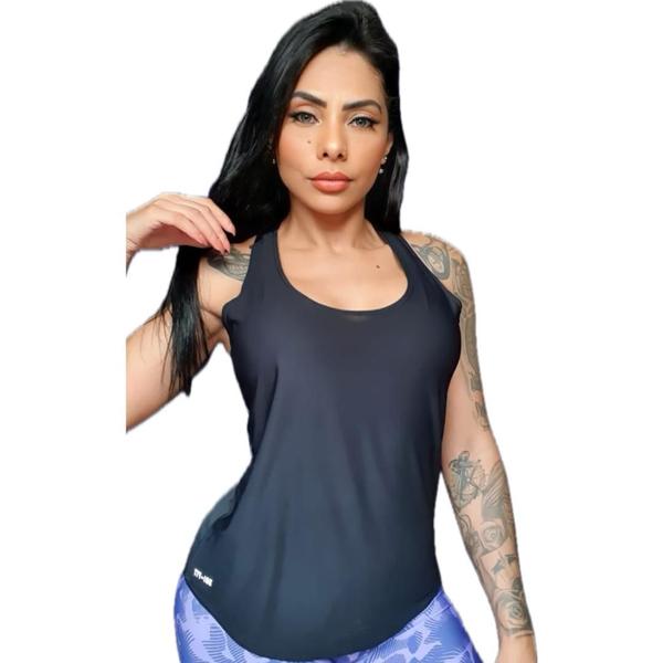 Regata Feminina de Academia Dry Fit - Move Sports Imagem de Regata Feminina de Academia Dry Fit