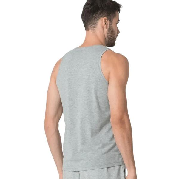 Imagem de Regata Fila Letter Outline Masculina - Cinza