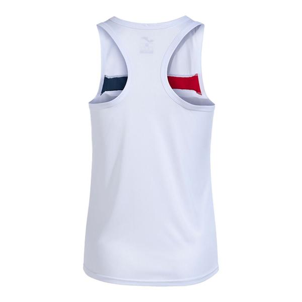 Regata Joma Court Branco e Marinho Feminino Imagem de Regata Joma Court Branco e Marinho Feminino