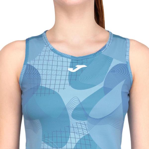 Imagem de Regata Joma Lady Challenge Estampada Azul