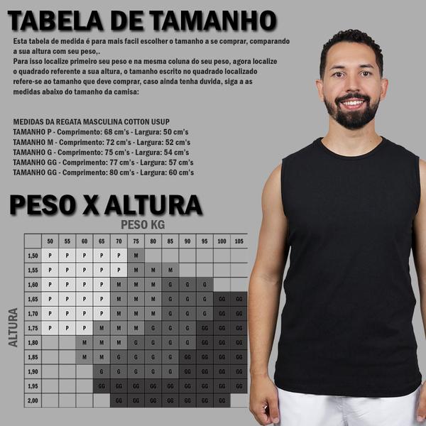 Imagem de Regata Masculina Camiseta Masculina Fit Treino Corrida Academia Basica Para Ir A Praia Verão Tecido Com Elastano Fresco Sol