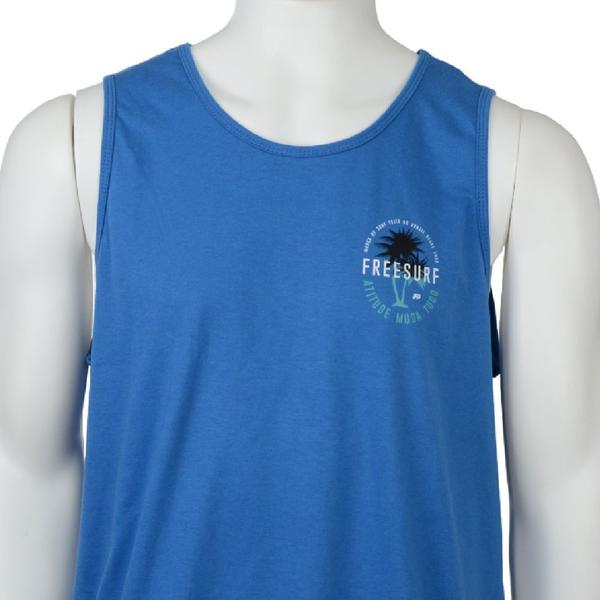 Imagem de Regata Masculina FreeSurf Tropical Azul - 110601