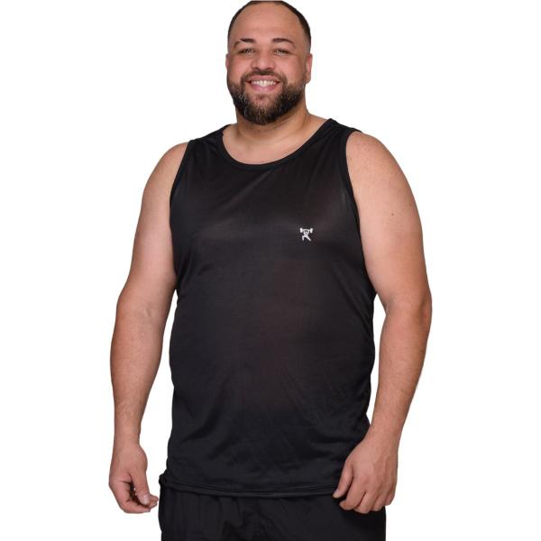 Imagem de Regata masculina plus size dry fit do G1 ao G4 academia treino