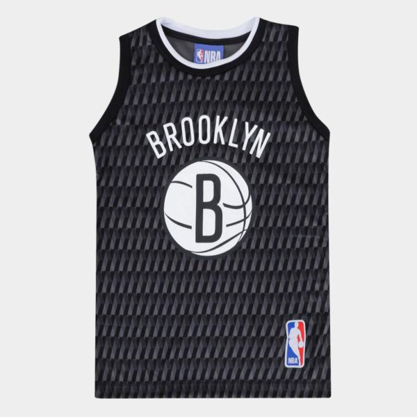 Imagem de Regata NBA Infantil Brooklyn Nets Blooming Braziline