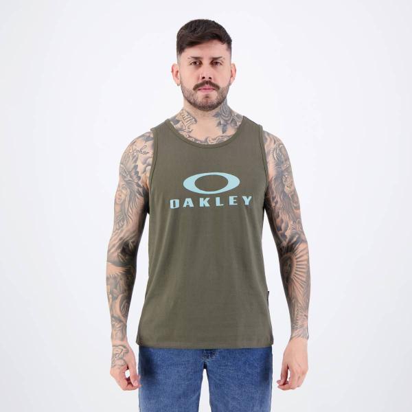 Imagem de Regata Oakley Bark Tank Verde Escuro